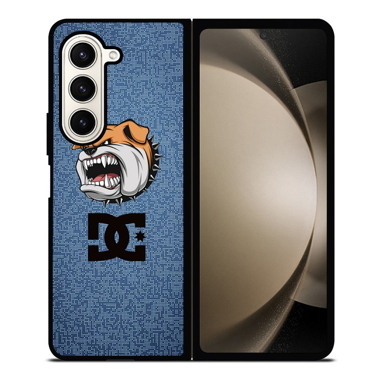 DC SKATE SHOES LOGO BULL DOG Samsung Galaxy Z Fold 5 Case Cover