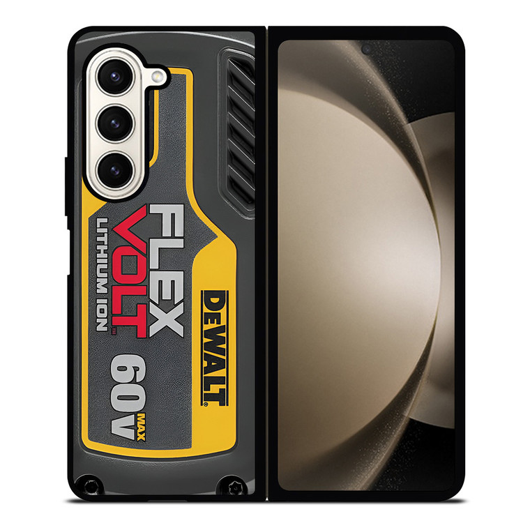 DEWALT TOOL FLEXVOLT BATTERY Samsung Galaxy Z Fold 5 Case Cover