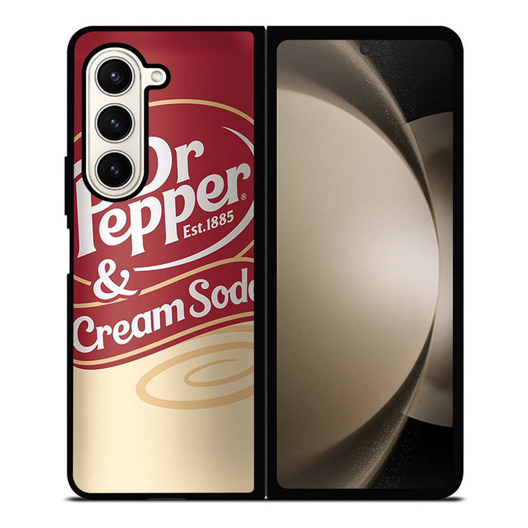 DR PEPPER BANANA CREAM SODA Samsung Galaxy Z Fold 5 Case Cover