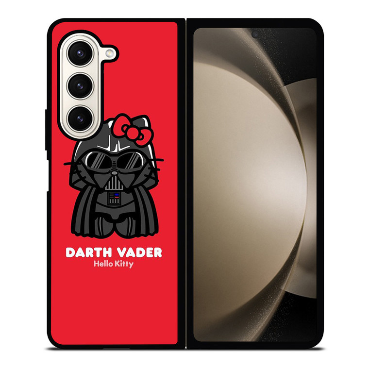 HELLO KITTY DARTH VADER STAR WARS Samsung Galaxy Z Fold 5 Case Cover