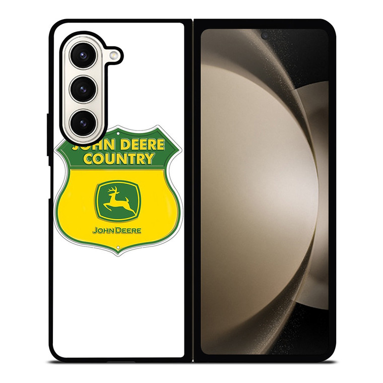 JOHN DEER COUNTRY TRACTOR LOGO Samsung Galaxy Z Fold 5 Case Cover