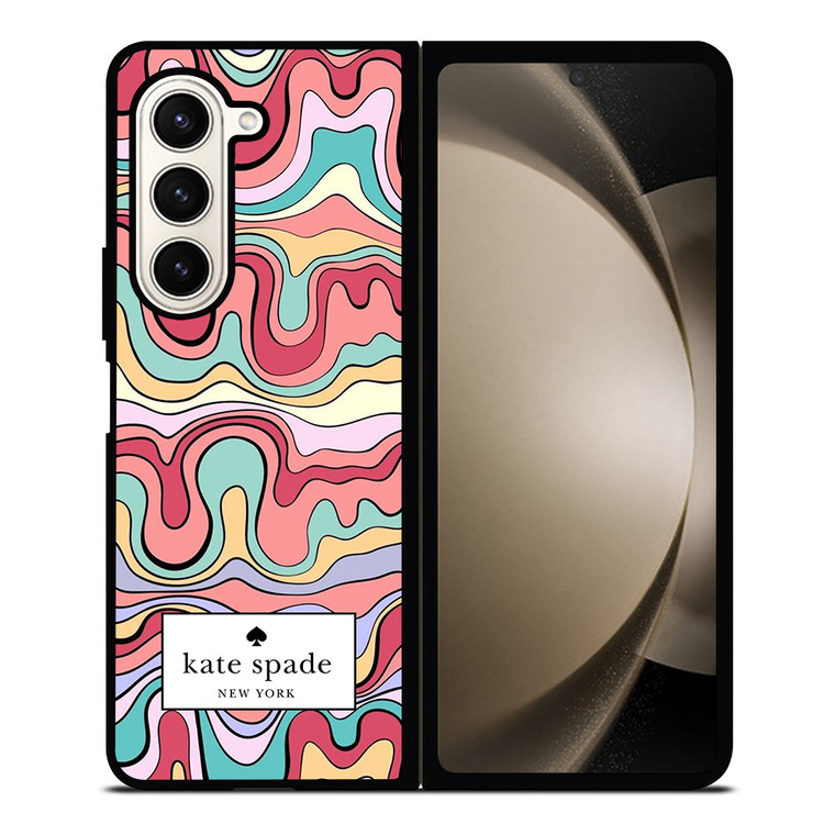 KATE SPADE NEW YORK ABSTRACT PAINTING Samsung Galaxy Z Fold 5 Case Cover
