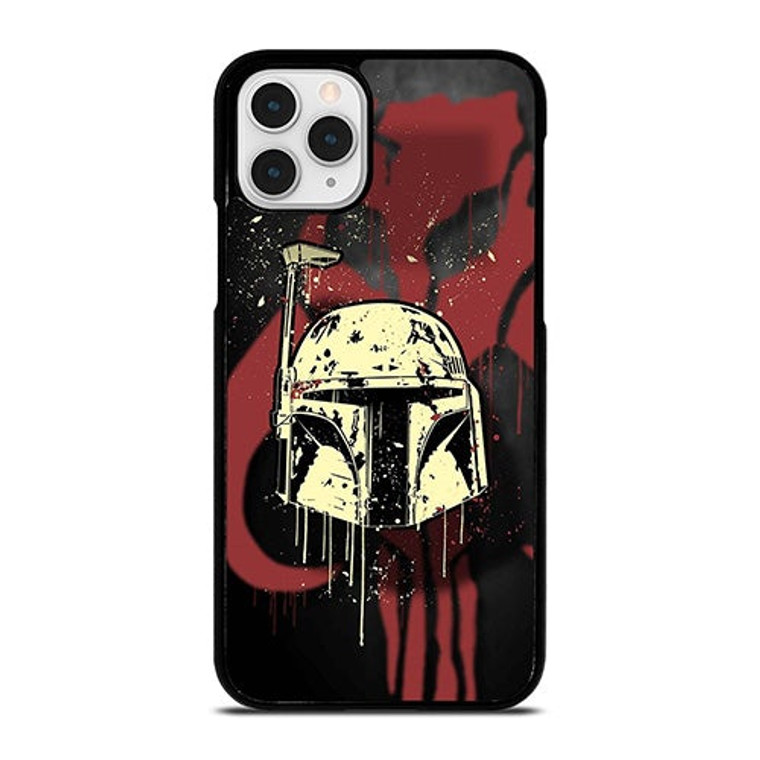 BOBA FETT HELMET STAR WARS ART iPhone 11 Pro Case Cover