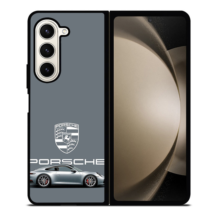 PORSCHE STUTTGART SPORT CAR Samsung Galaxy Z Fold 5 Case Cover