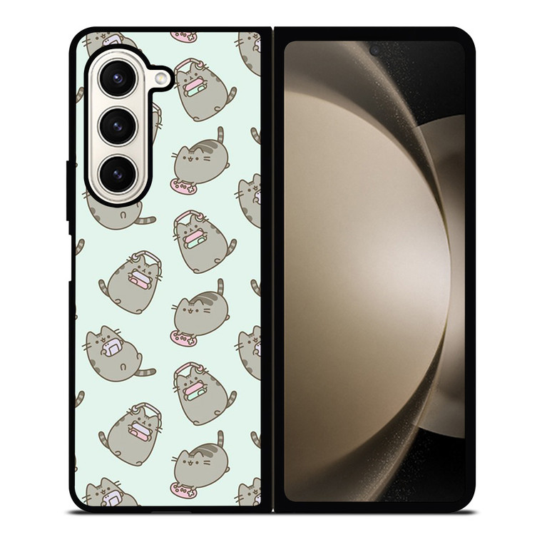 PUSHEEN CAT COLLAGE Samsung Galaxy Z Fold 5 Case Cover