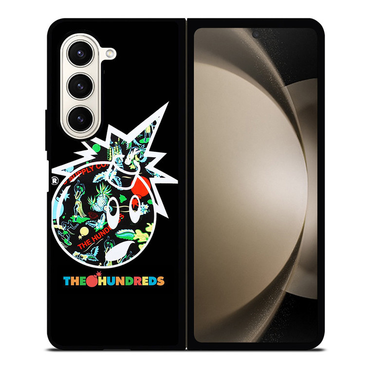 THE HUNDREDS STREETWEAR LOGO BOMB Samsung Galaxy Z Fold 5 Case Cover