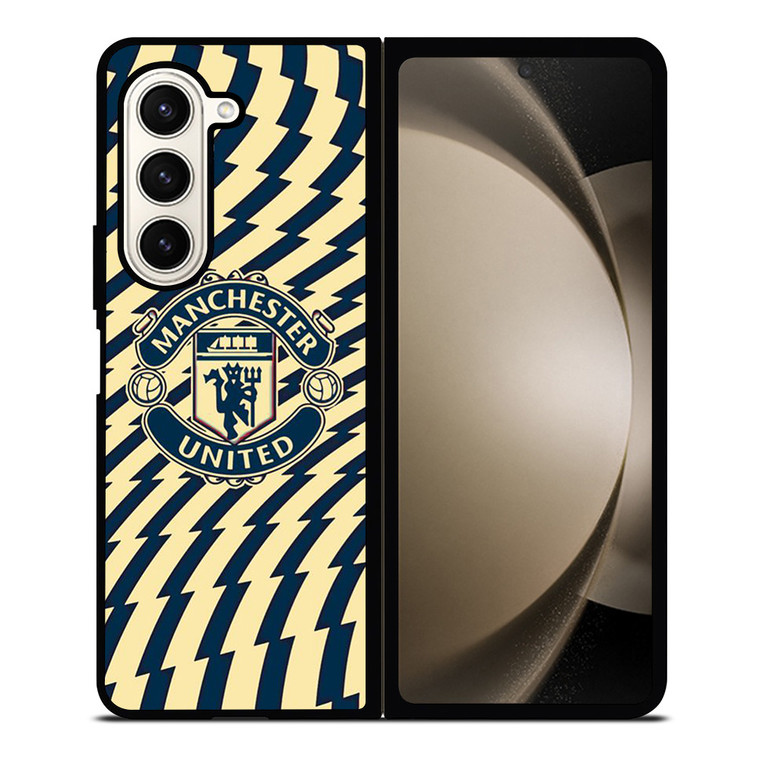 THE RED DEVILS FOOTBALL CLUB MANCHESTER UNITED FC LOGO Samsung Galaxy Z Fold 5 Case Cover