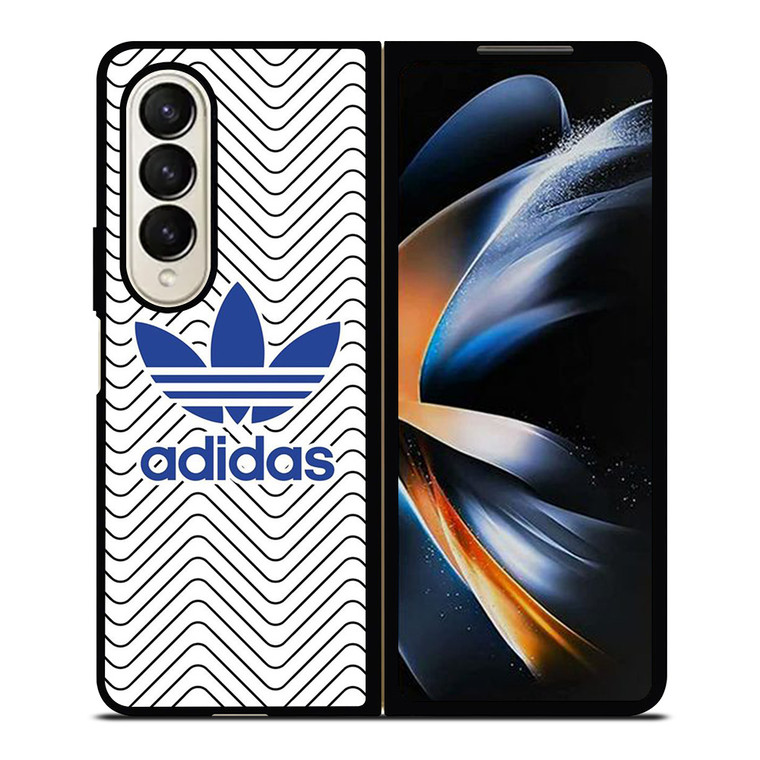 ADIDAS LOGO STRIPES WAVES Samsung Galaxy Z Fold 4 Case Cover