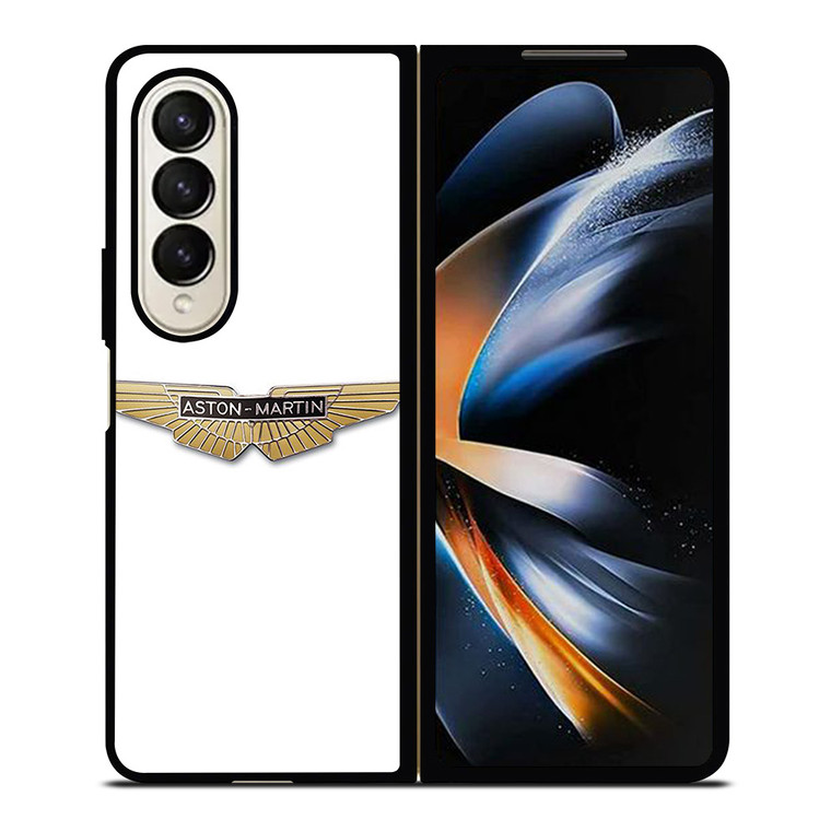 ASTON MARTIN CAR GOLD LOGO Samsung Galaxy Z Fold 4 Case Cover