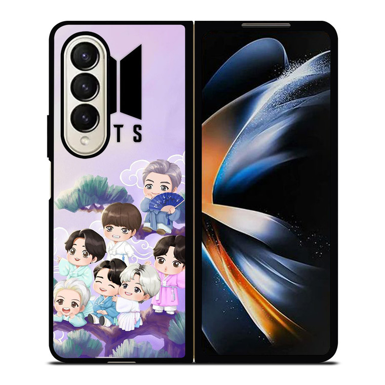 BTS BANGTAN BOYS KPOP KOREA CARTOON Samsung Galaxy Z Fold 4 Case Cover