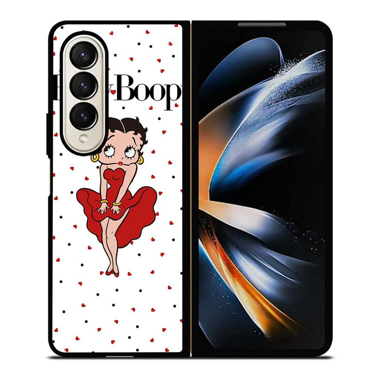 CARTOON BETTY BOOP LOVE Samsung Galaxy Z Fold 4 Case Cover