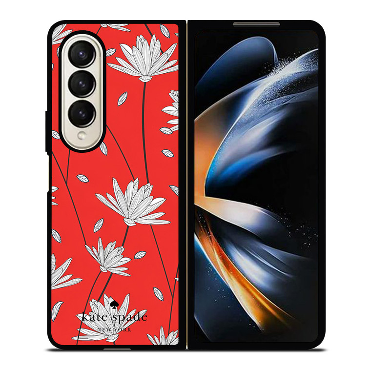 COACH NEW YORK LOGO DAISY FLOWER Samsung Galaxy Z Fold 4 Case Cover