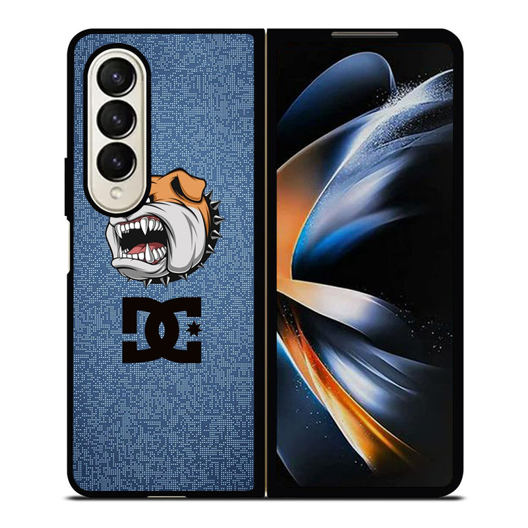 DC SKATE SHOES LOGO BULL DOG Samsung Galaxy Z Fold 4 Case Cover