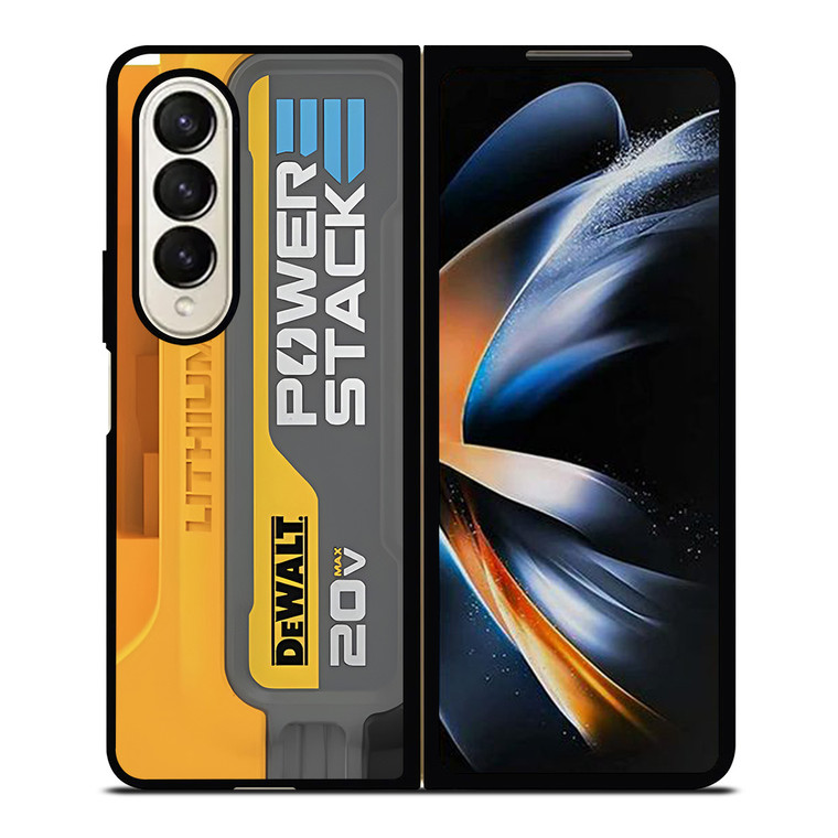 DEWALT TOOL COMPACT BATTERY Samsung Galaxy Z Fold 4 Case Cover