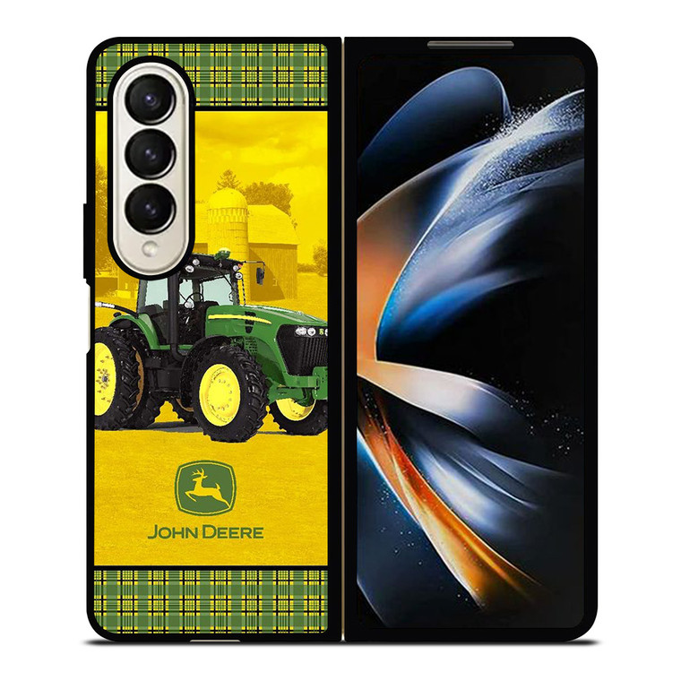 JOHN DEERE TRACTOR COMPANY LOGO Samsung Galaxy Z Fold 4 Case Cover