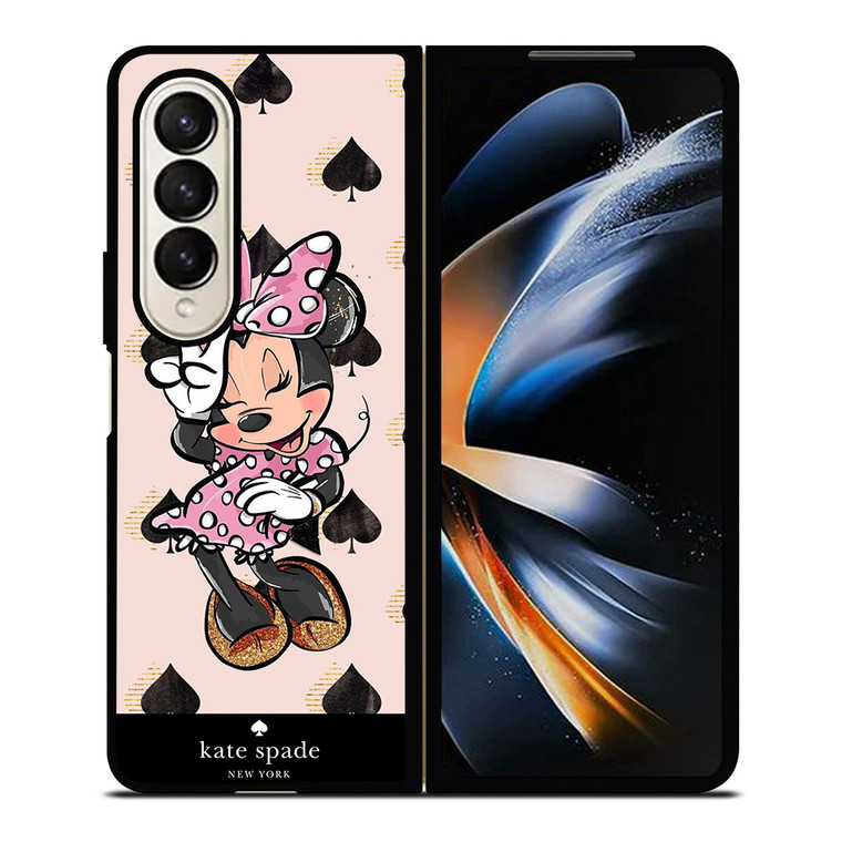 KATE SPADE NEW YORK LOGO MINNIE MOUSE DISNEY Samsung Galaxy Z Fold 4 Case Cover