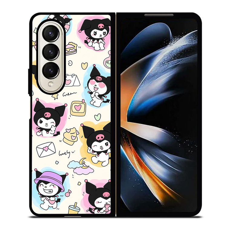 KUROMI SANRIO CARTOON KAWAII Samsung Galaxy Z Fold 4 Case Cover