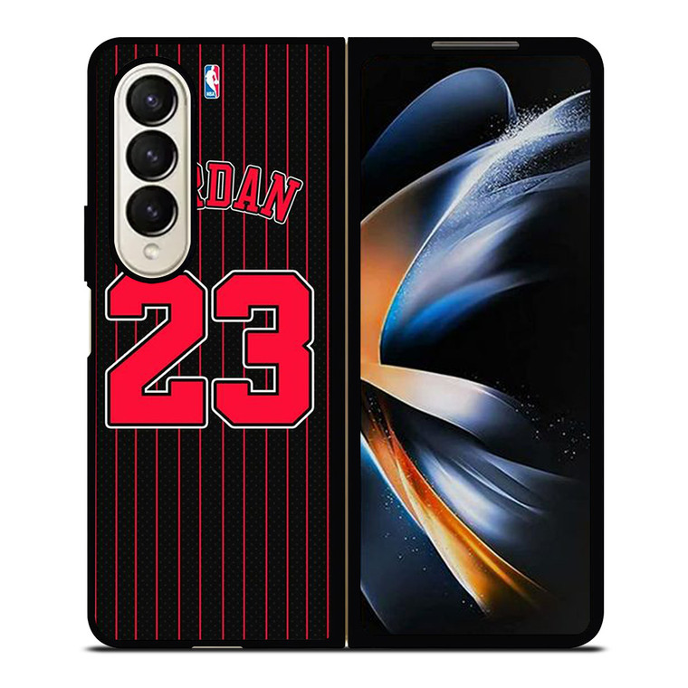 MICHAEL JORDAN JERSEY 23 Samsung Galaxy Z Fold 4 Case Cover