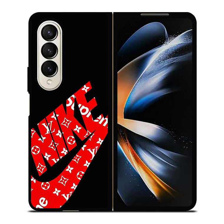 NIKE LV LOUIS VUITTON LOGO Samsung Galaxy Z Fold 4 Case Cover