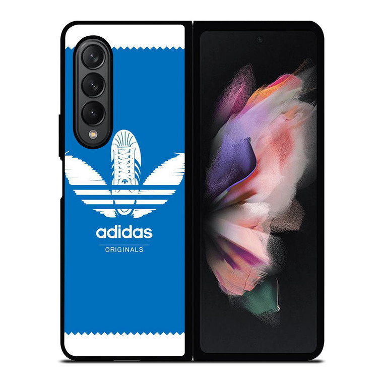 ADIDAS LOGO SHOES BLUE ORIGINALS