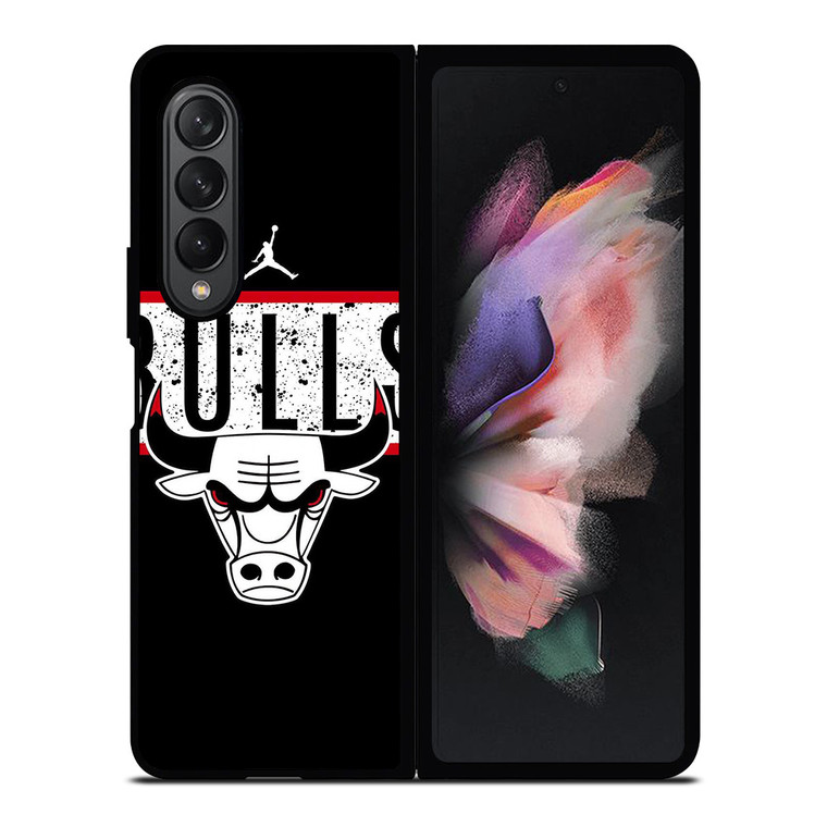 AIR JORDAN CHICAGO BULLS BASKETBALL Samsung Galaxy Z Fold 3 Case Cover