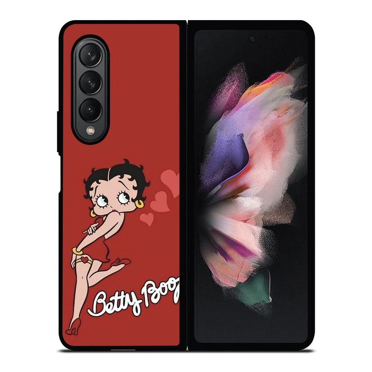 BETTY BOOP CARTOON LOVE Samsung Galaxy Z Fold 3 Case Cover