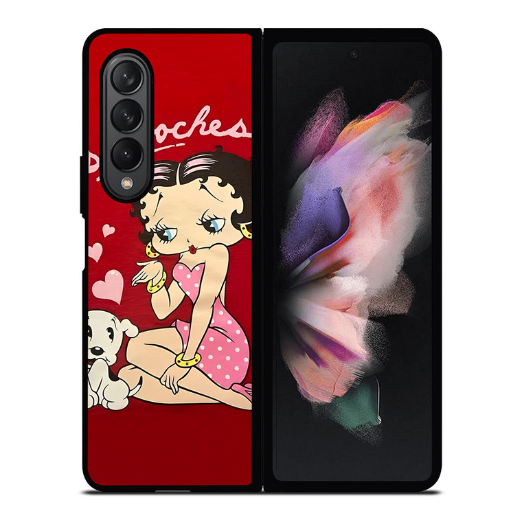 BETTY BOOP SMOOCHES Samsung Galaxy Z Fold 3 Case Cover