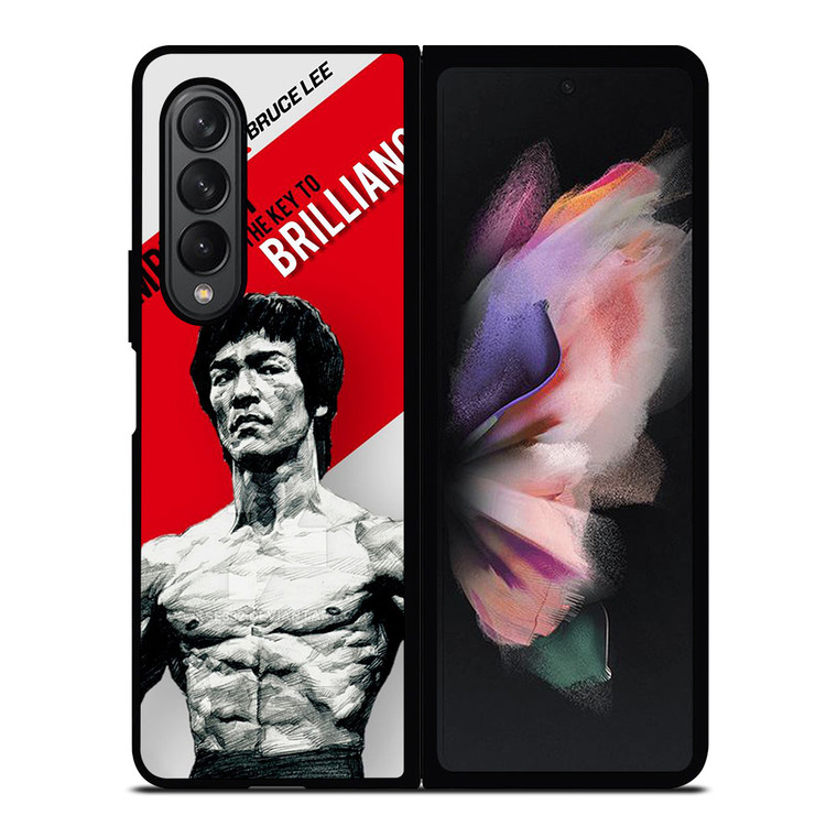 BRUCE LEE SIMPLICITY Samsung Galaxy Z Fold 3 Case Cover