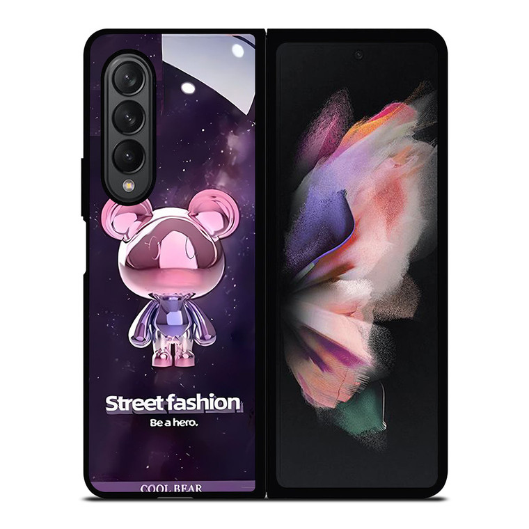 COOL BEAR STREET FASHION BE A HERO Samsung Galaxy Z Fold 3 Case Cover