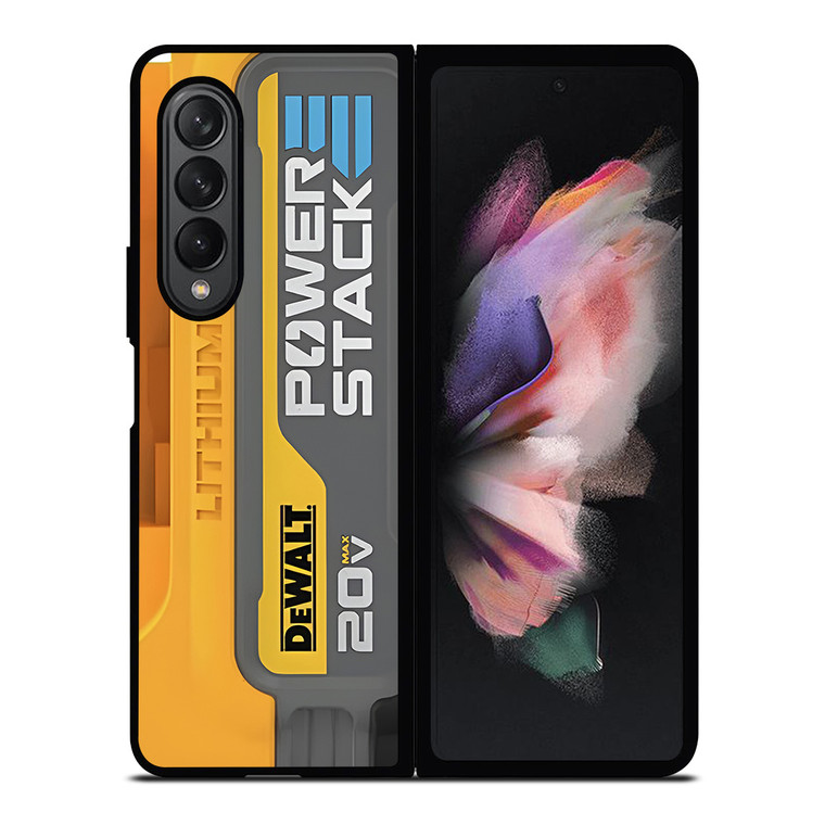 DEWALT TOOL COMPACT BATTERY Samsung Galaxy Z Fold 3 Case Cover