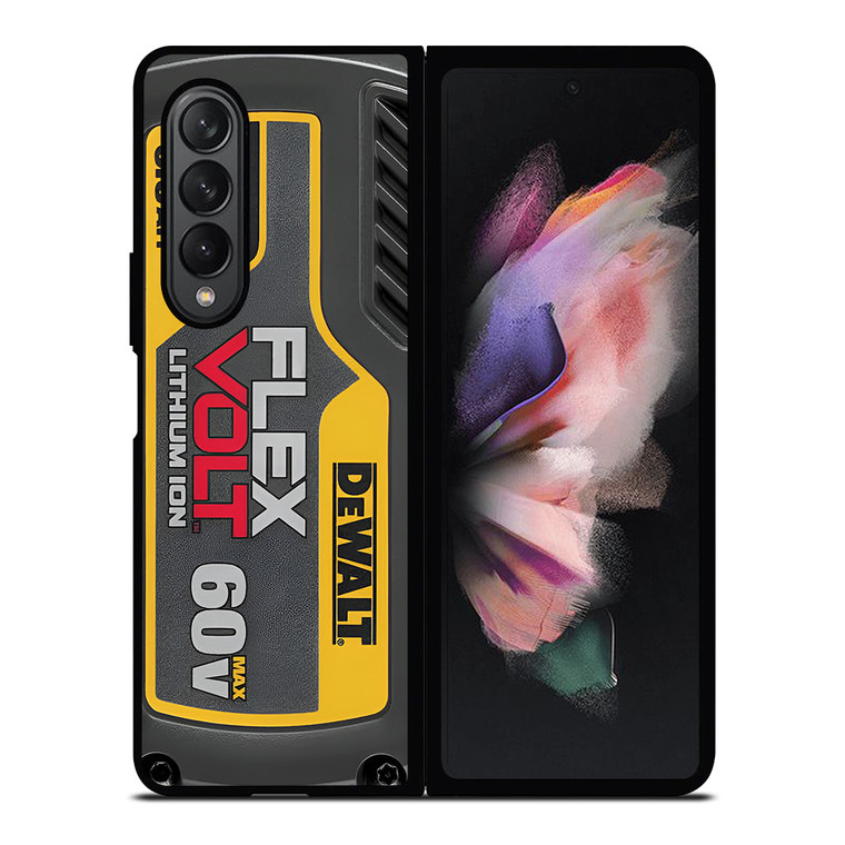 DEWALT TOOL FLEXVOLT BATTERY Samsung Galaxy Z Fold 3 Case Cover