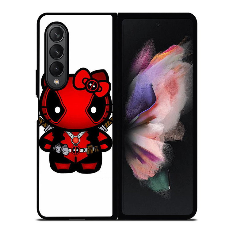 HELLO KITTY DEADPOOL MARVEL Samsung Galaxy Z Fold 3 Case Cover