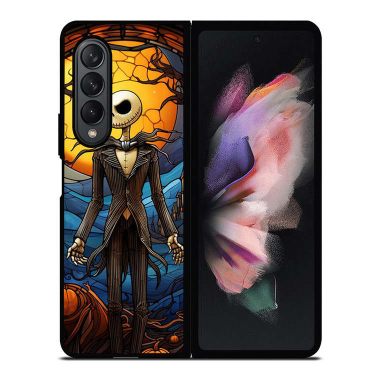 JACK SKELLINGTON NIGHTMARE BEFORE CHRISTMAS Samsung Galaxy Z Fold 3 Case Cover