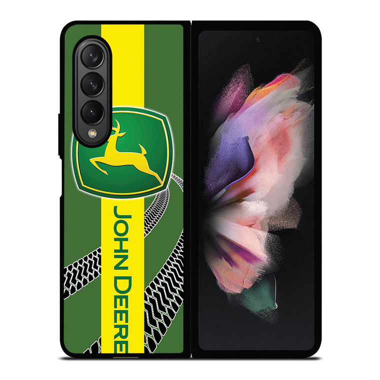 JOHN DEERE TRACTOR LOGO EMBLEM Samsung Galaxy Z Fold 3 Case Cover