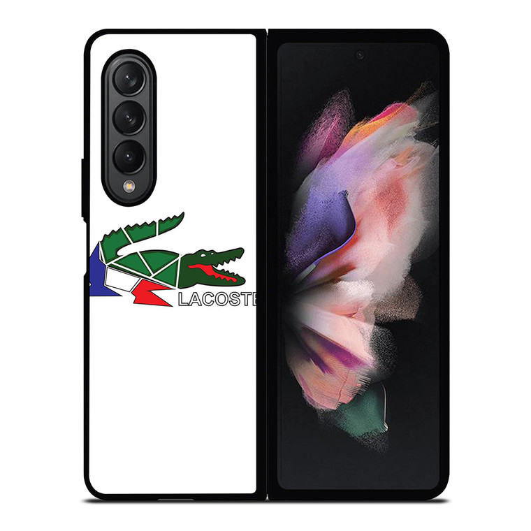 LACOSTE LOGO MOZAIC Samsung Galaxy Z Fold 3 Case Cover