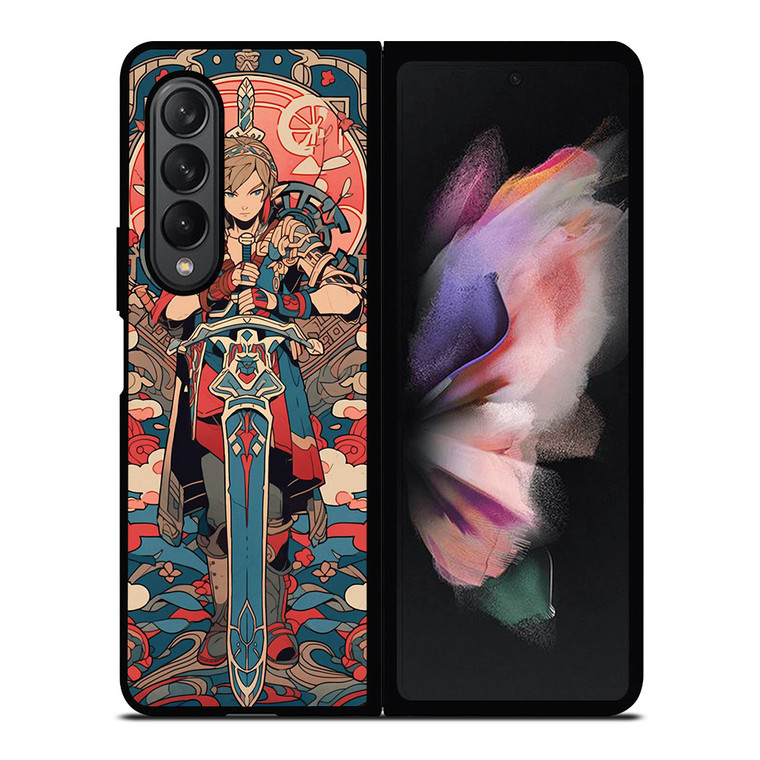 LEGEND OF ZELDA CARTOON ART Samsung Galaxy Z Fold 3 Case Cover
