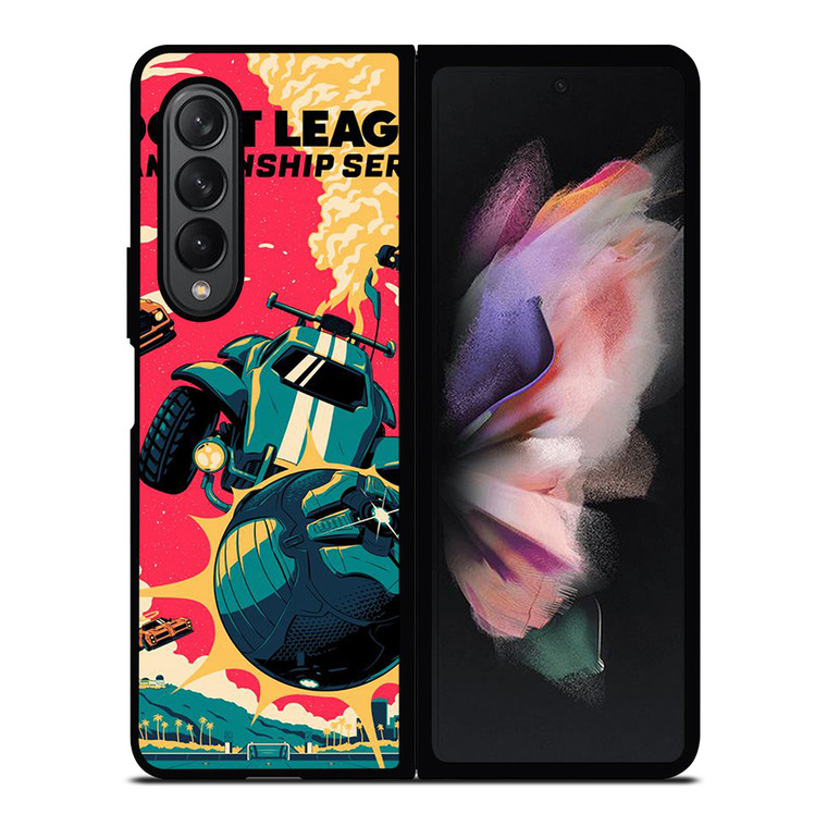 ROCKET LEAGUE GAMES CHAMPIONSHIP SERIES Samsung Galaxy Z Fold 3 Case Cover ROCKET LEAGUE GAMES CHAMPIONSHIP SERIES Samsung Galaxy Z Fold 3 Case Cover