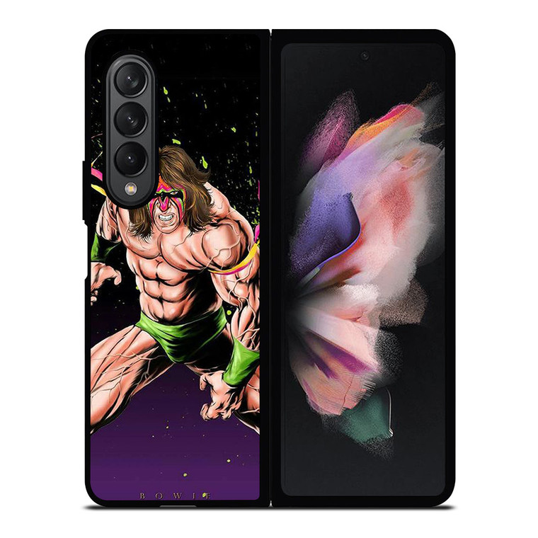 ULTIMATE WARRIOR CARTOON WWE Samsung Galaxy Z Fold 3 Case Cover