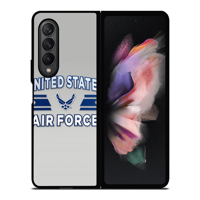 UNITED STATES US AIR FORCE LOGO Samsung Galaxy Z Fold 3 Case Cover