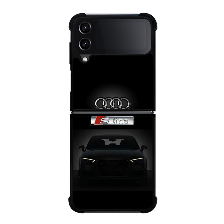 AUDI S LINE CAR LOGO Samsung Galaxy Z Flip 4 Case Cover
