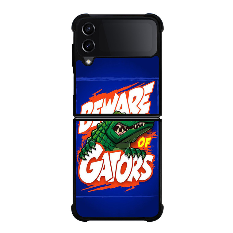 BEWARE OF FLORIDA GATORS FOOTBALL TEAM MASCOT Samsung Galaxy Z Flip 4 Case Cover