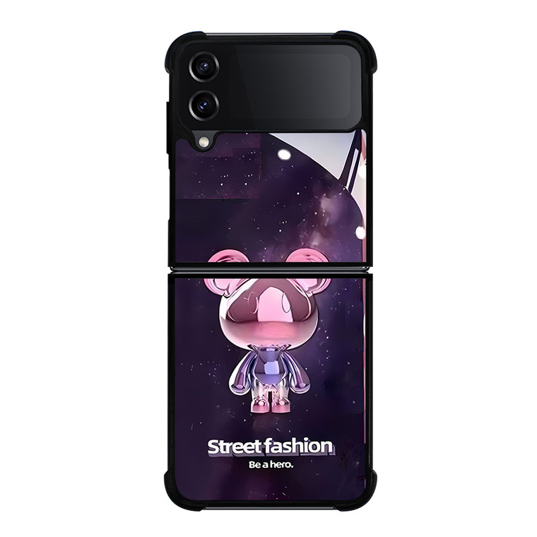 COOL BEAR BE A HERO STREET FASHION Samsung Galaxy Z Flip 4 Case Cover