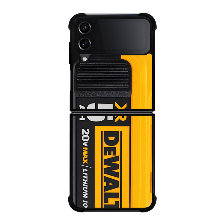 DEWALT TOOL BATTERY MAX XR 5AH Samsung Galaxy Z Flip 4 Case Cover