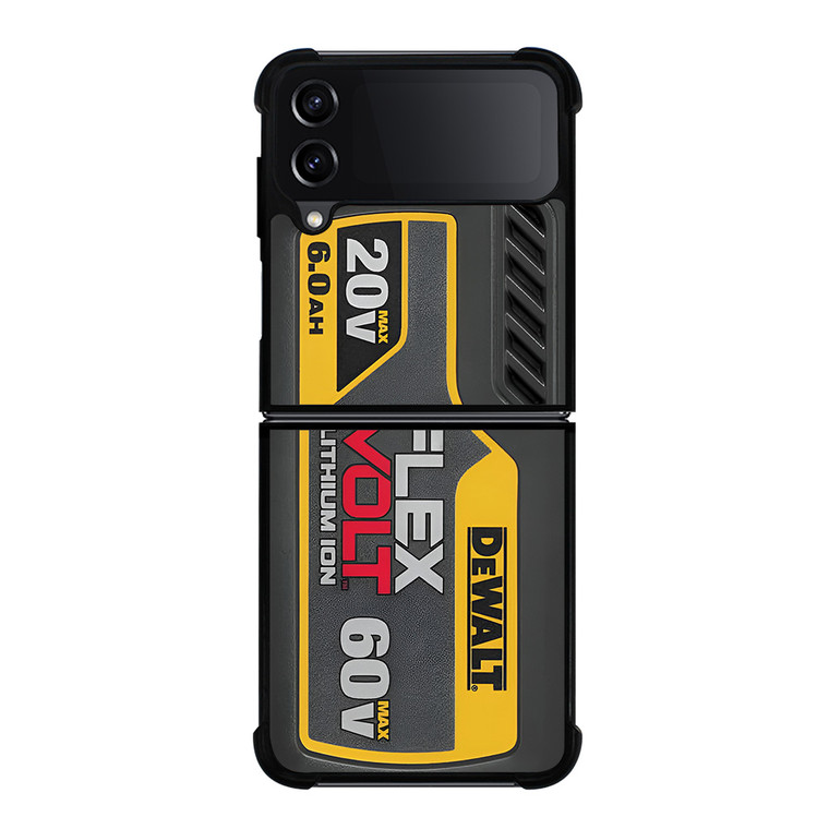 DEWALT TOOL FLEXVOLT BATTERY Samsung Galaxy Z Flip 4 Case Cover