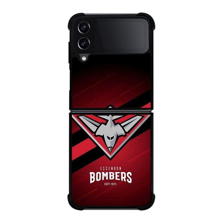 ESSENDON BOMBERS FOOTBALL CLUB LOGO Samsung Galaxy Z Flip 4 Case Cover