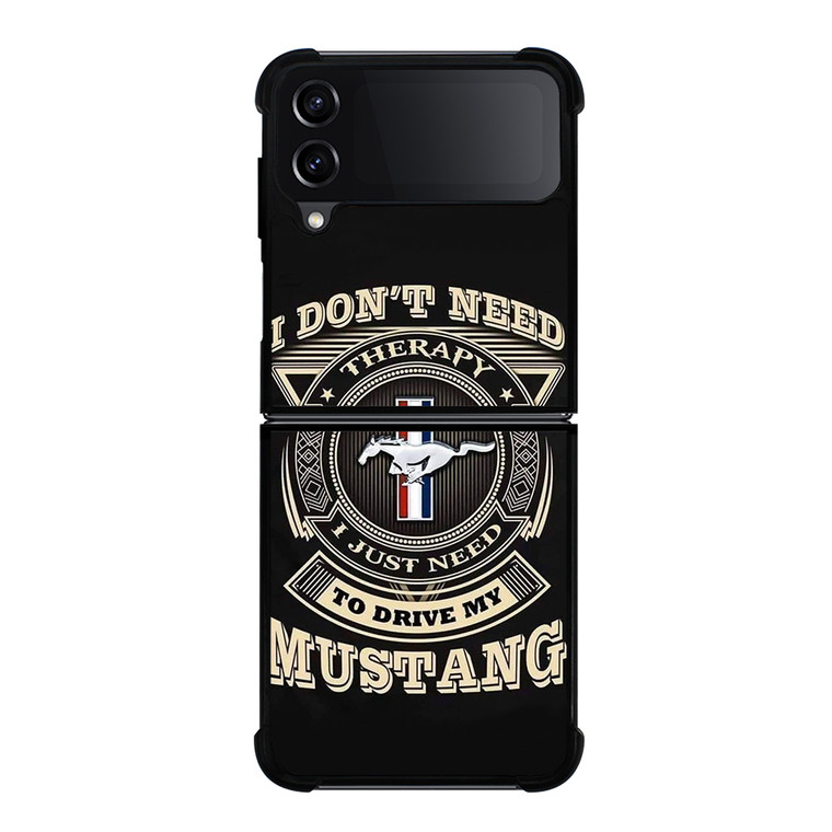 FORD MUSTANG LOGO DRIVE Samsung Galaxy Z Flip 4 Case Cover