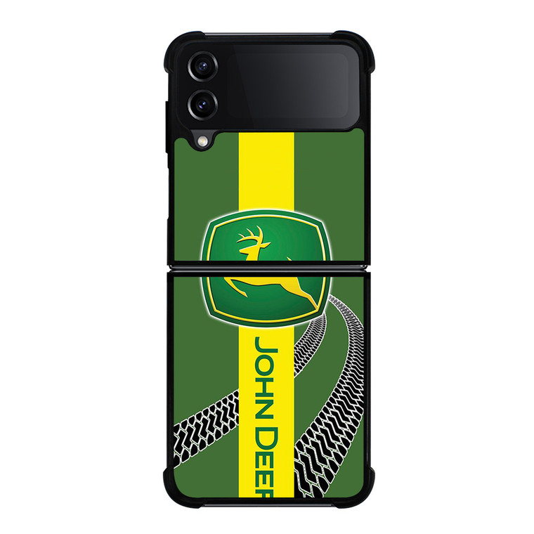JOHN DEERE TRACTOR LOGO EMBLEM Samsung Galaxy Z Flip 4 Case Cover