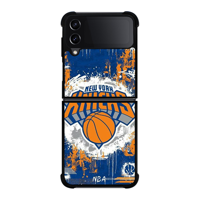NEW YORK KNICKS BASKETBALL NBA LOGO Samsung Galaxy Z Flip 4 Case Cover