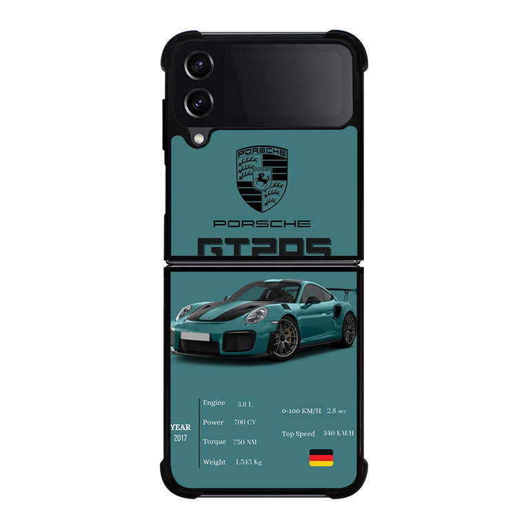 PORSCHE CAR GT2RS Samsung Galaxy Z Flip 4 Case Cover