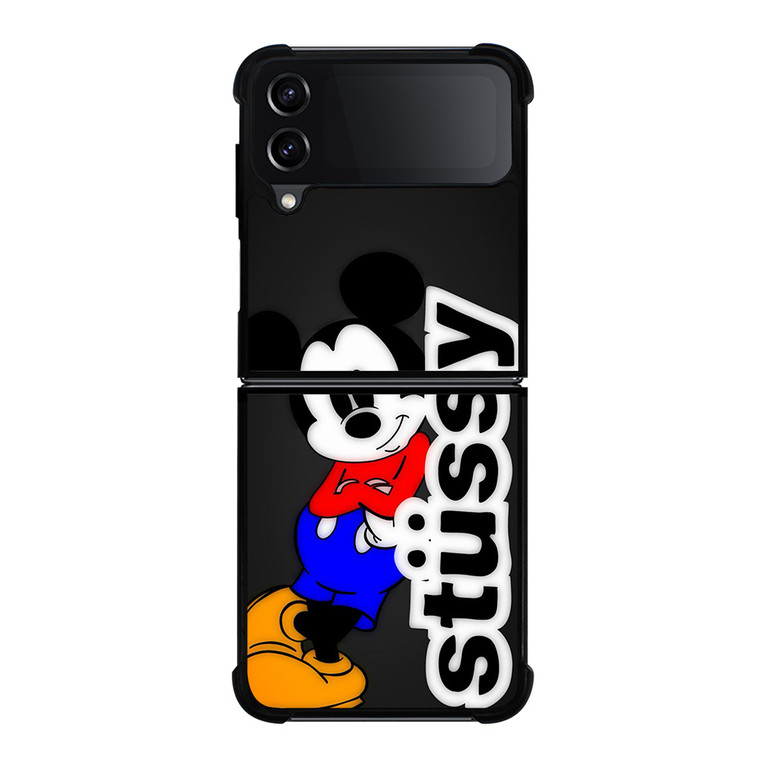 STUSSY MICKEY MOUSE Samsung Galaxy Z Flip 4 Case Cover